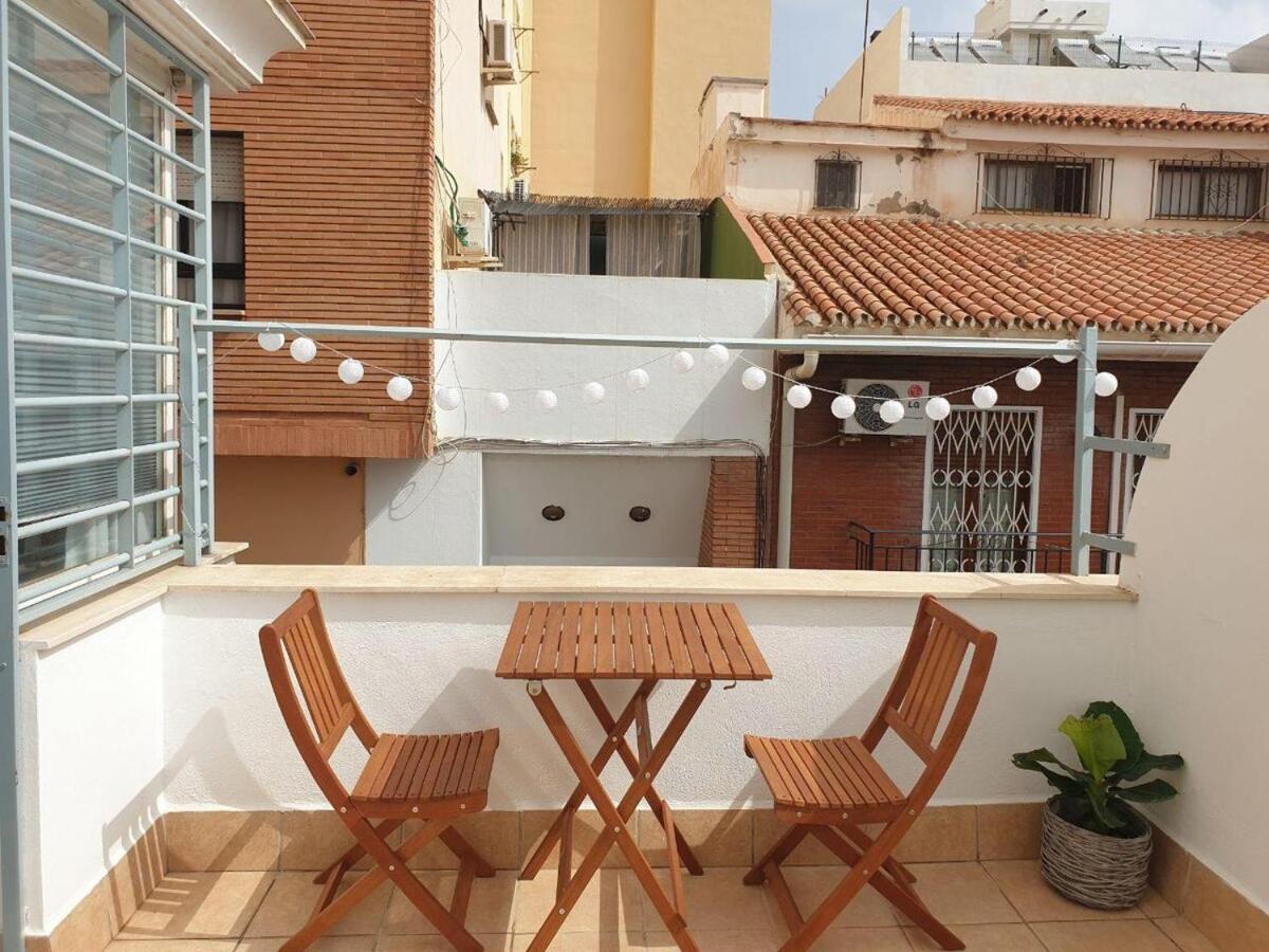 With Private Terrace, Kingsize Bed, Highspeed-wifi & Ac Apartamento Málaga