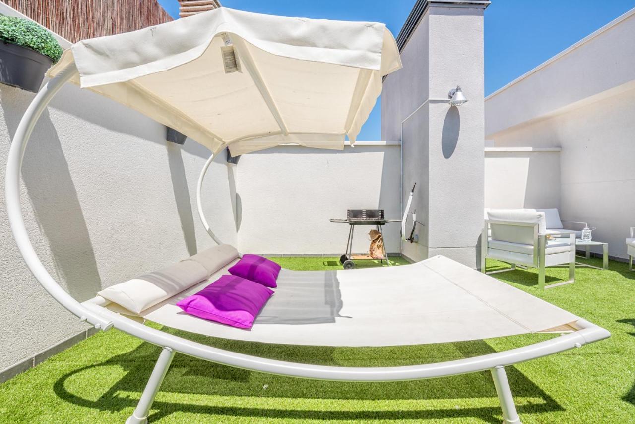 Atico Terraza Privada Piscina Centro Ac Nuevo 1hab Málaga