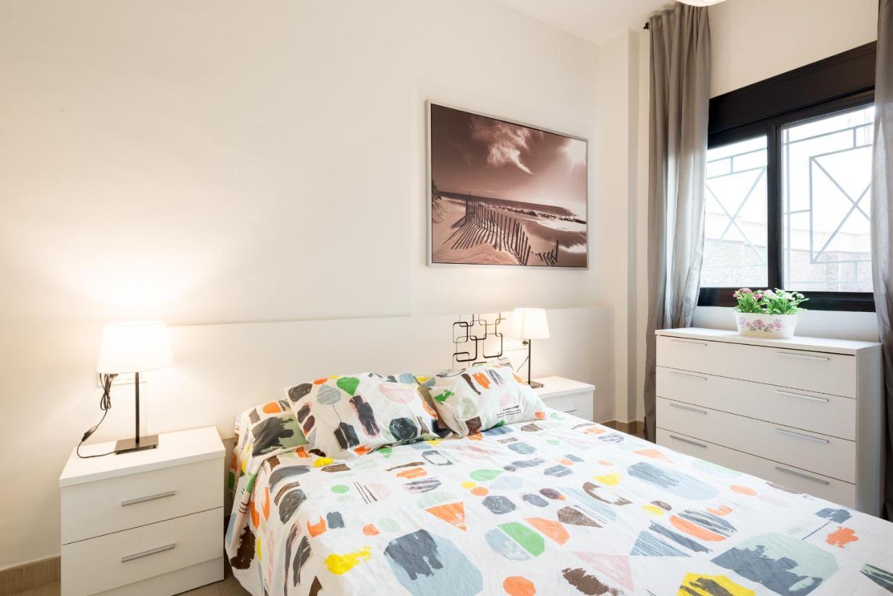 Leilighet Mabb-quiet With Private Patio Walking Distance To Downtown Málaga