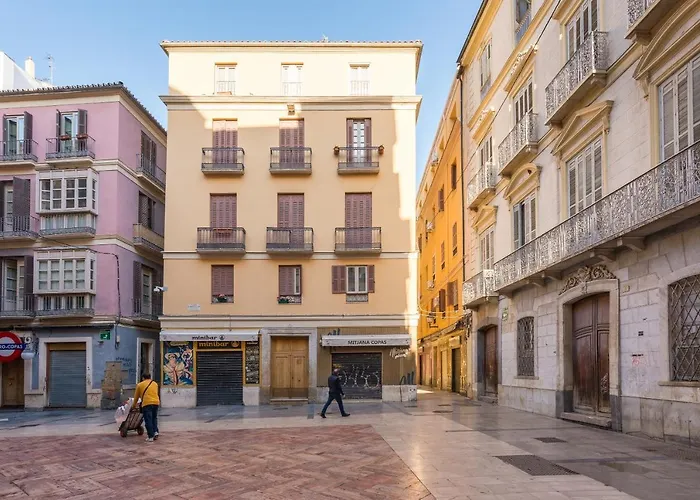 Central Malaga Apartment At Mitjana Plaza