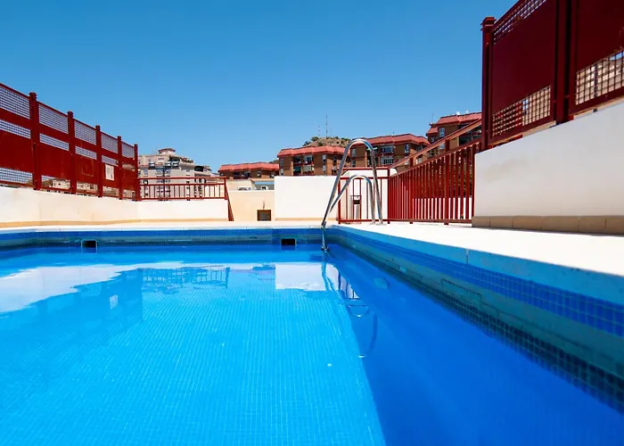 Apartamento Agua Gibralfaro Centro Con Piscina