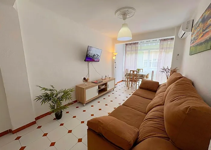 Reyhouse Huelin 3Rooms Cerca De La Playa Con Ac