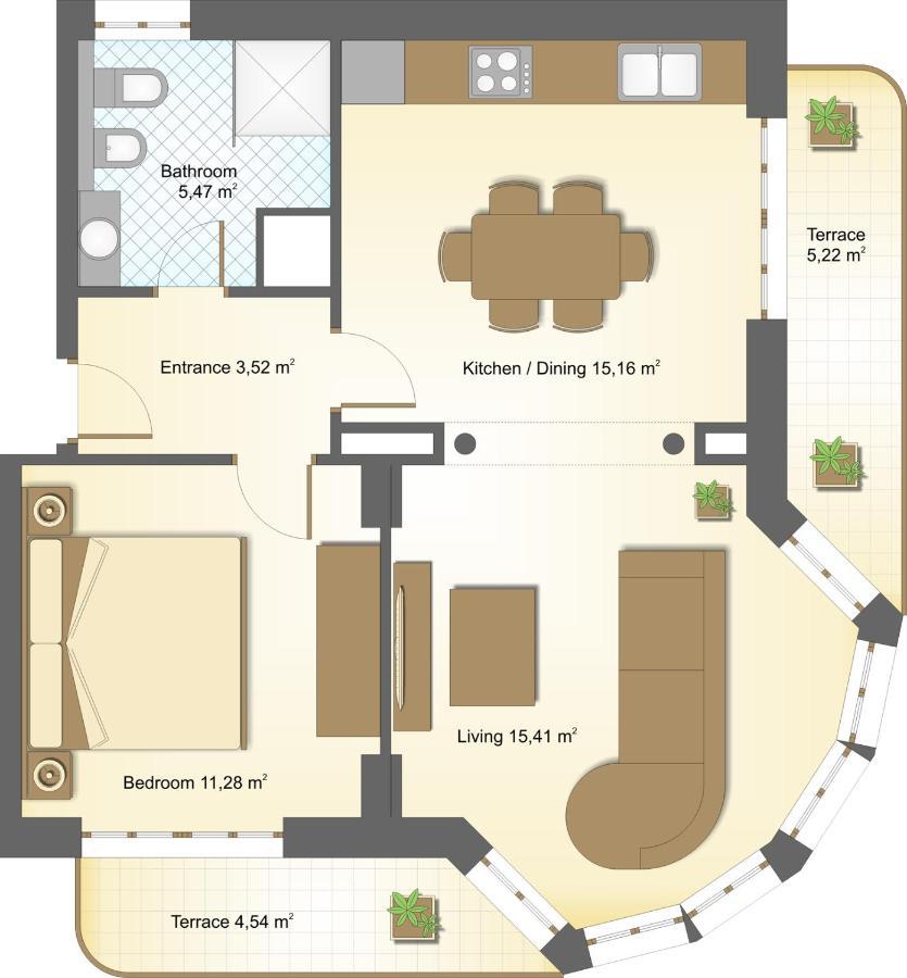 Campos Comfort Appartement Málaga