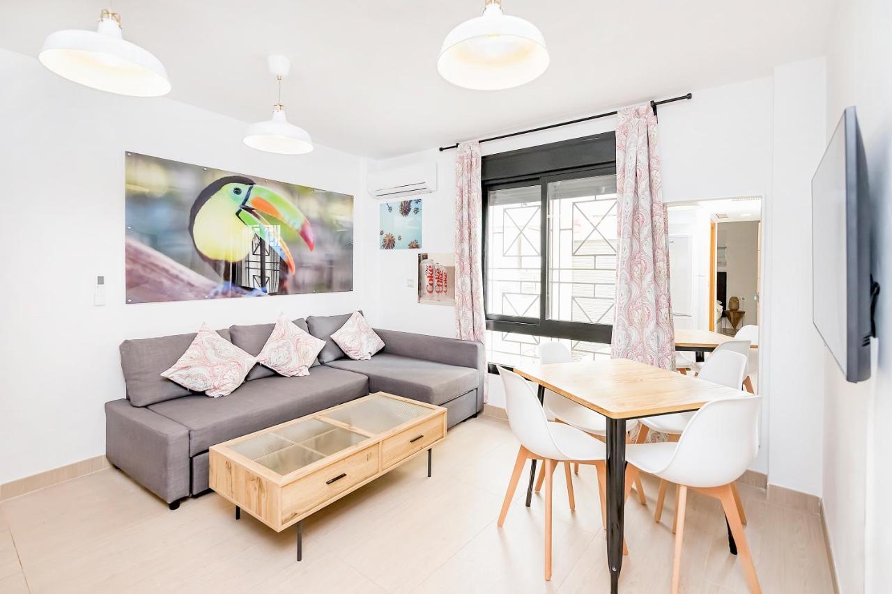 Lejlighed Maba/private Backyard/walk To Downtown/large Smart Tv Málaga
