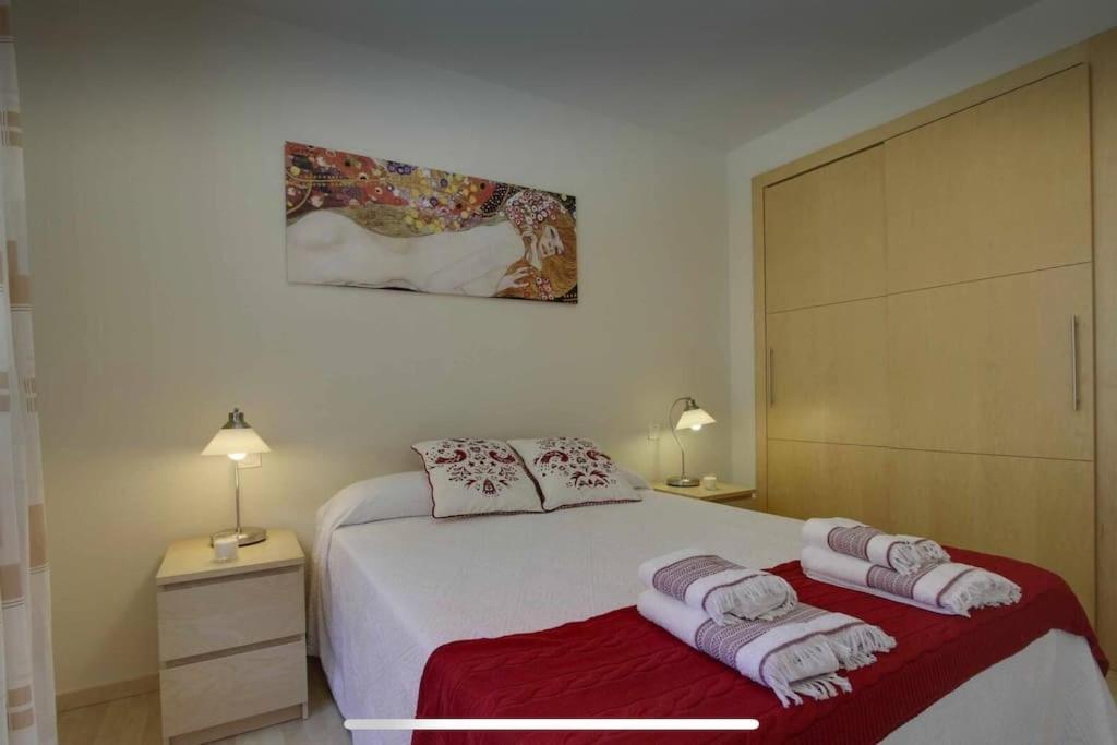 Pacifico 1º Linea De Playa Con Piscina Y Parking Appartement