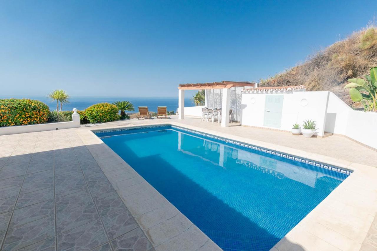 Villavista Mit Meerblick Und Privatem Pool Málaga