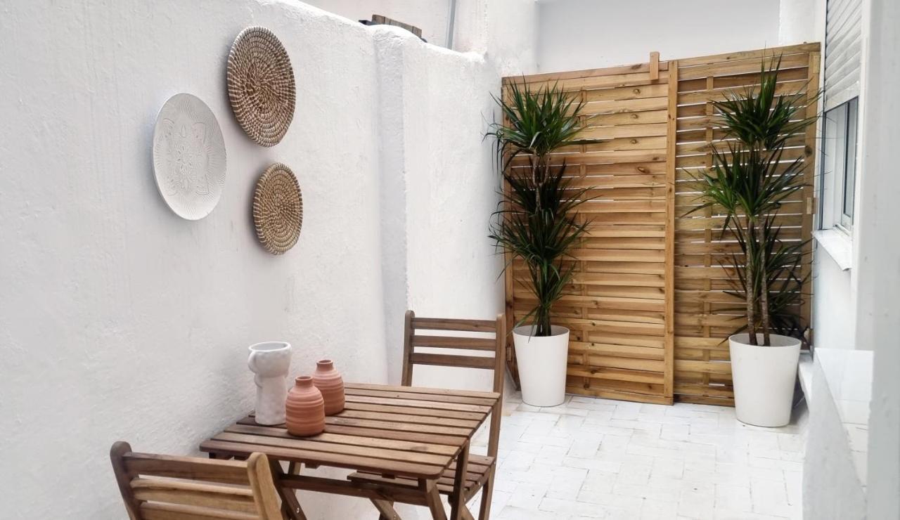 Apartamento Peaceful & Bright With Patio - Center *
