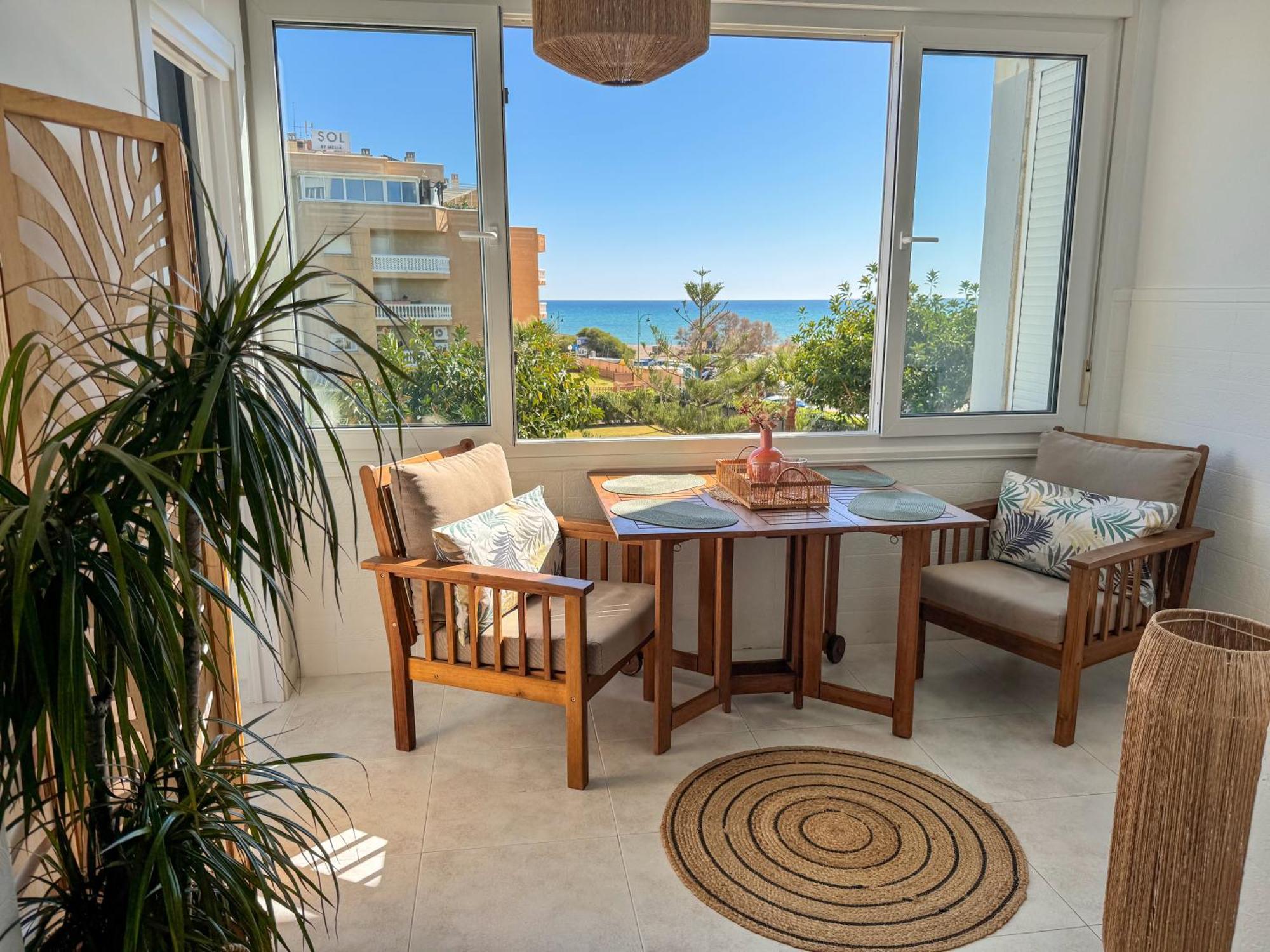 Con Vistas Al Mar A 1 Min De La Playa Appartement *