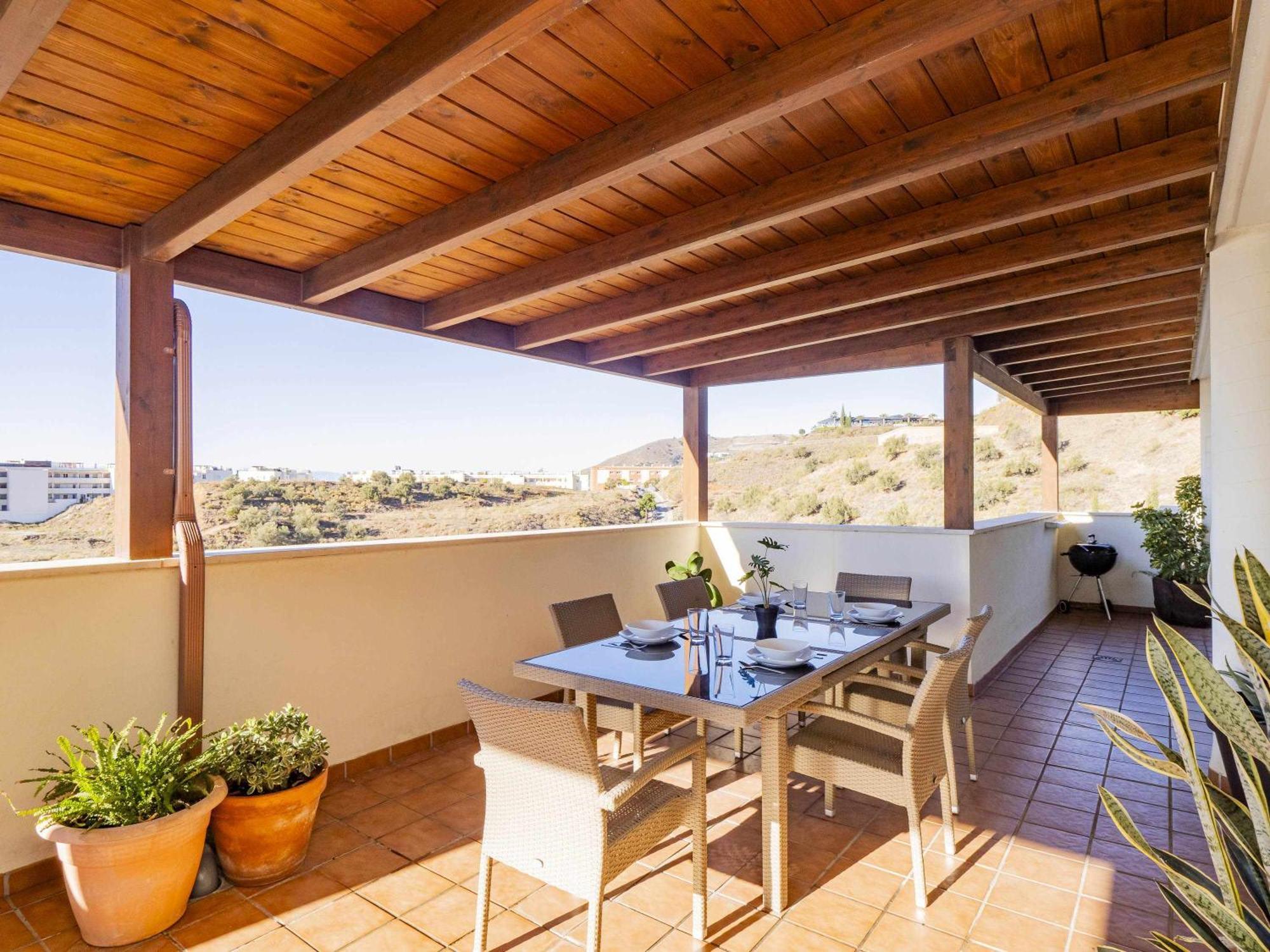 Atico Con Vistas Al Mar Piscina Y Parking Apartment