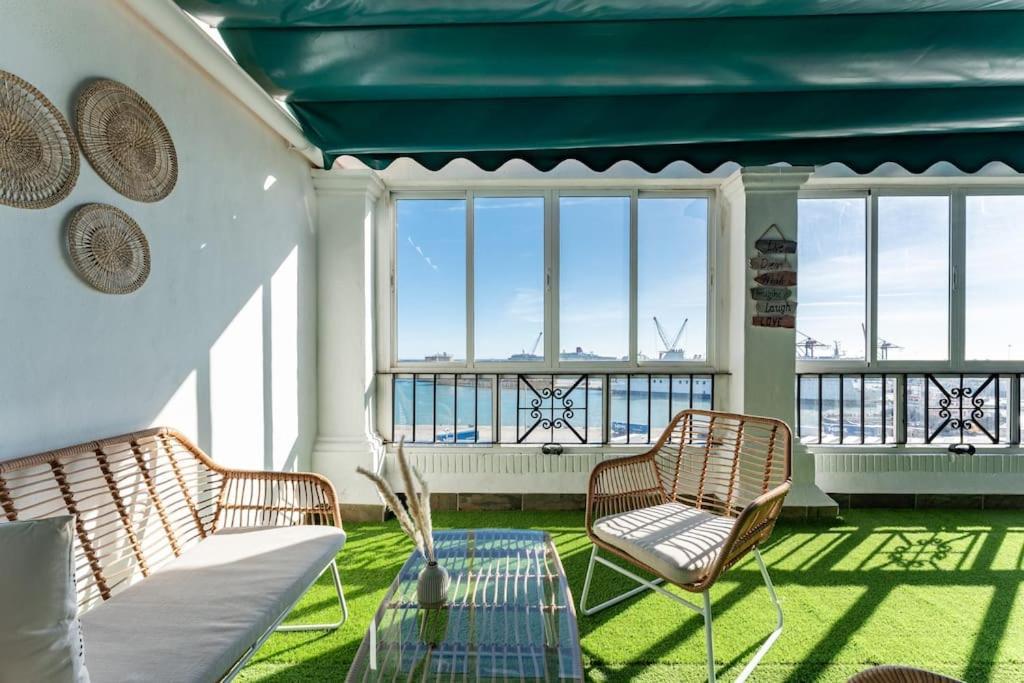 Lägenhet Luxury Penthouse With Sea View In Soho Málaga