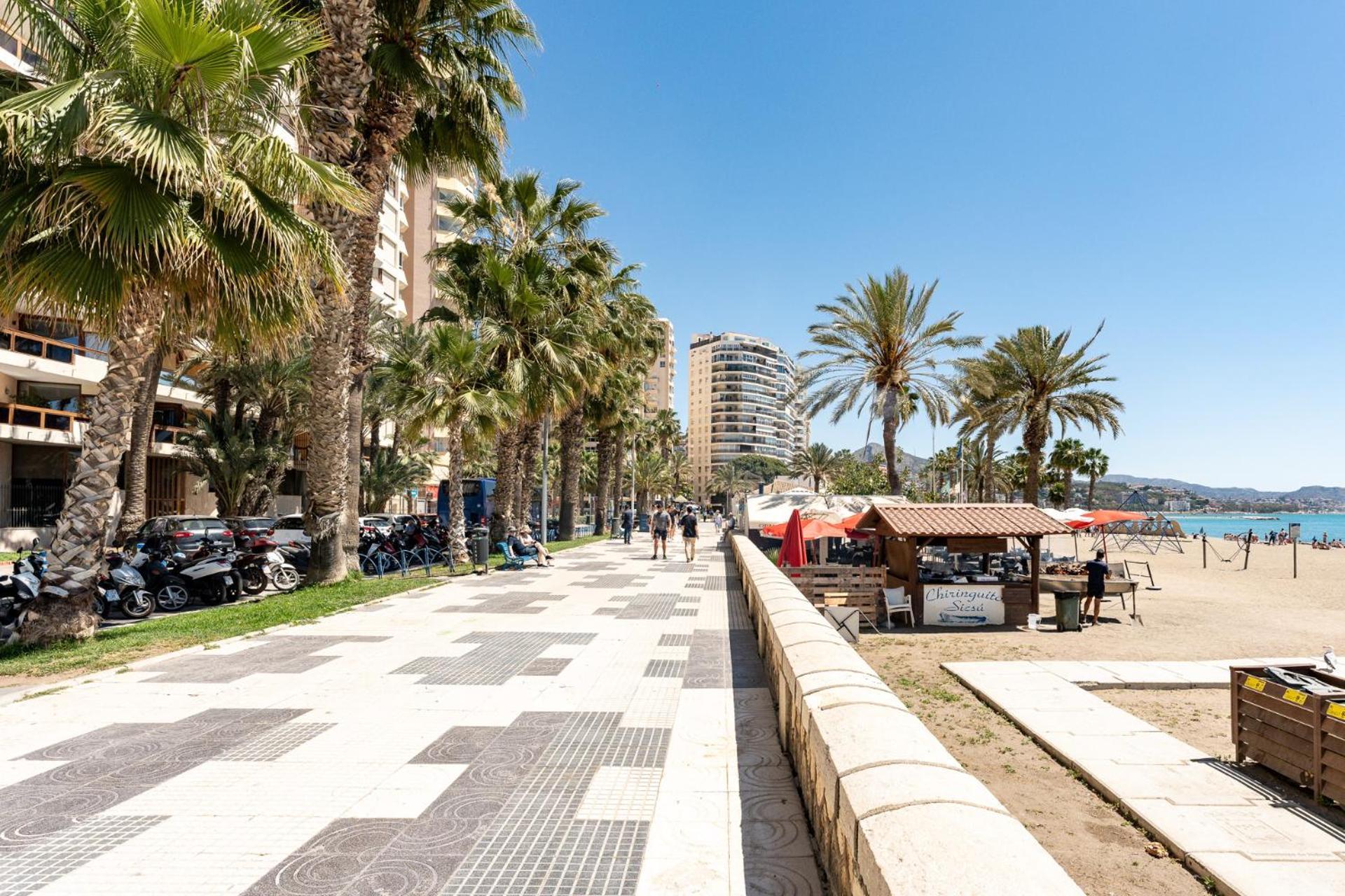 Lägenhet Malagasuite Malagueta Beach & Sun Málaga