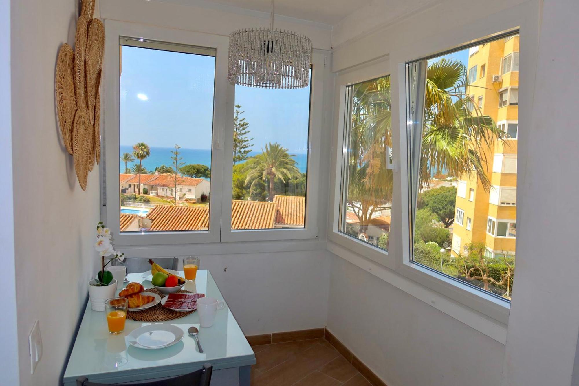 Lujoso Piso Con Vista Al Mar En La Cala De Mijas Apartment *
