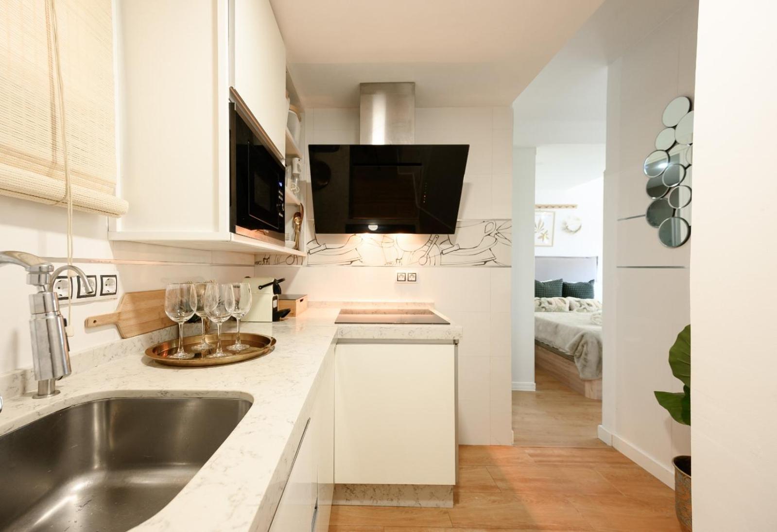 Leilighet Estudio Con Parking Teatinos Living *