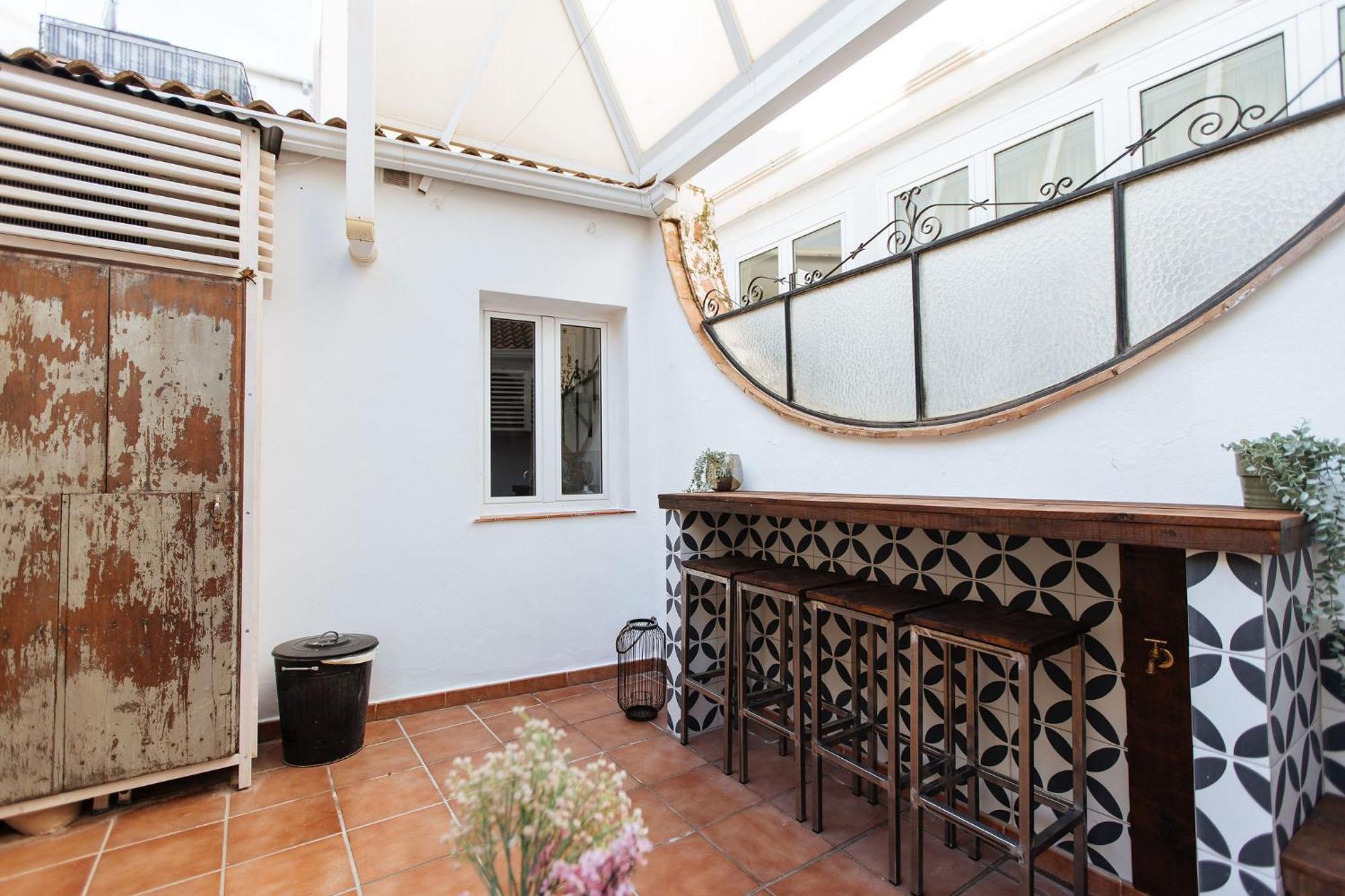 Casa Met Prive Patio Lägenhet Málaga