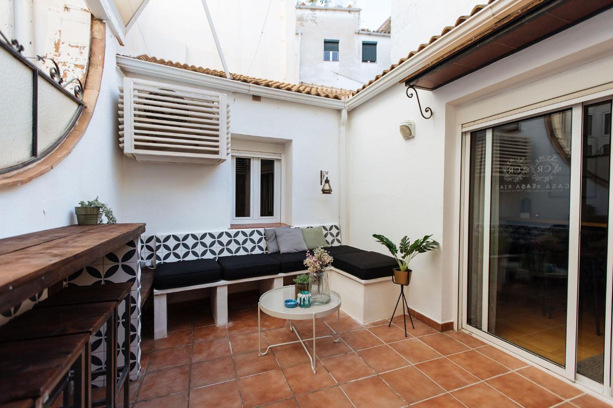 Casa Met Prive Patio Lägenhet *