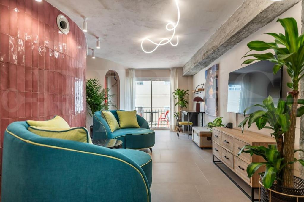 Appartamento Pop Art Gem With Paintings By Local Artist By Rems Málaga