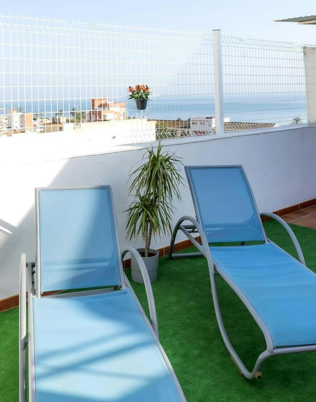 Bonito Con Terraza - Pedregalejo Playa Appartamento