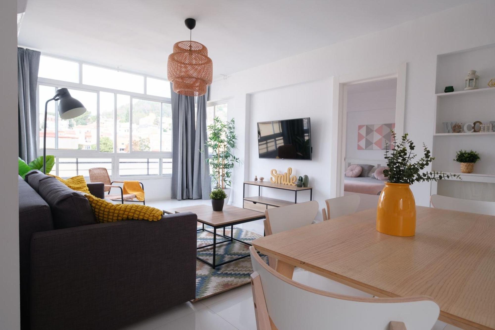 Wonderful Panoramics Views Wifi Apartment Malaga