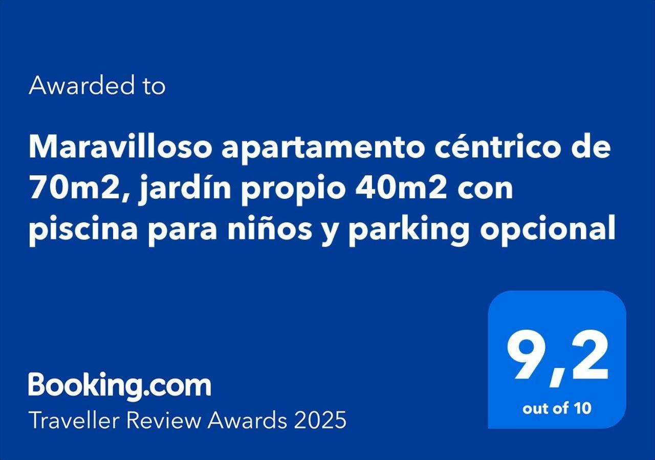 Apartamento Maravilloso Centrico De 70m2, Jardin Propio 40m2 Con Piscina Ninos Y Parking Opcional Málaga