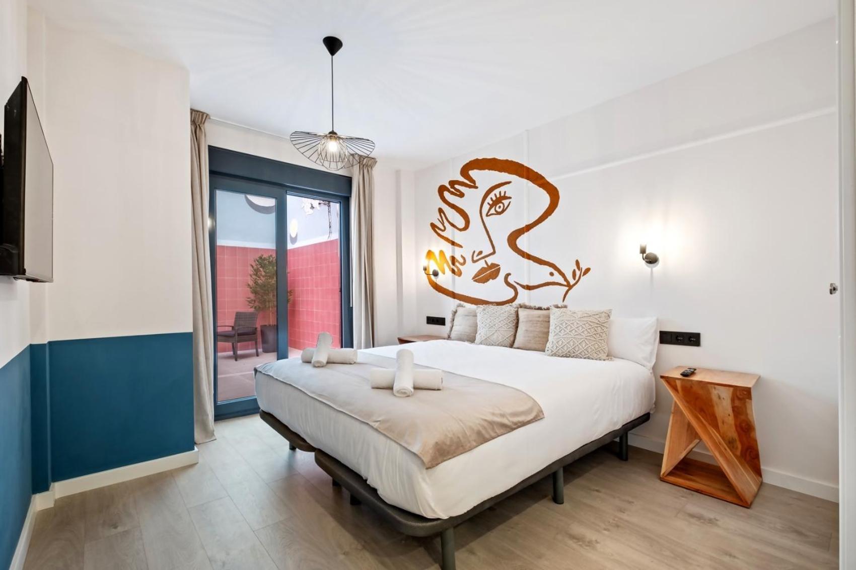 Picasso Con Patio Trasero Lägenhet Málaga