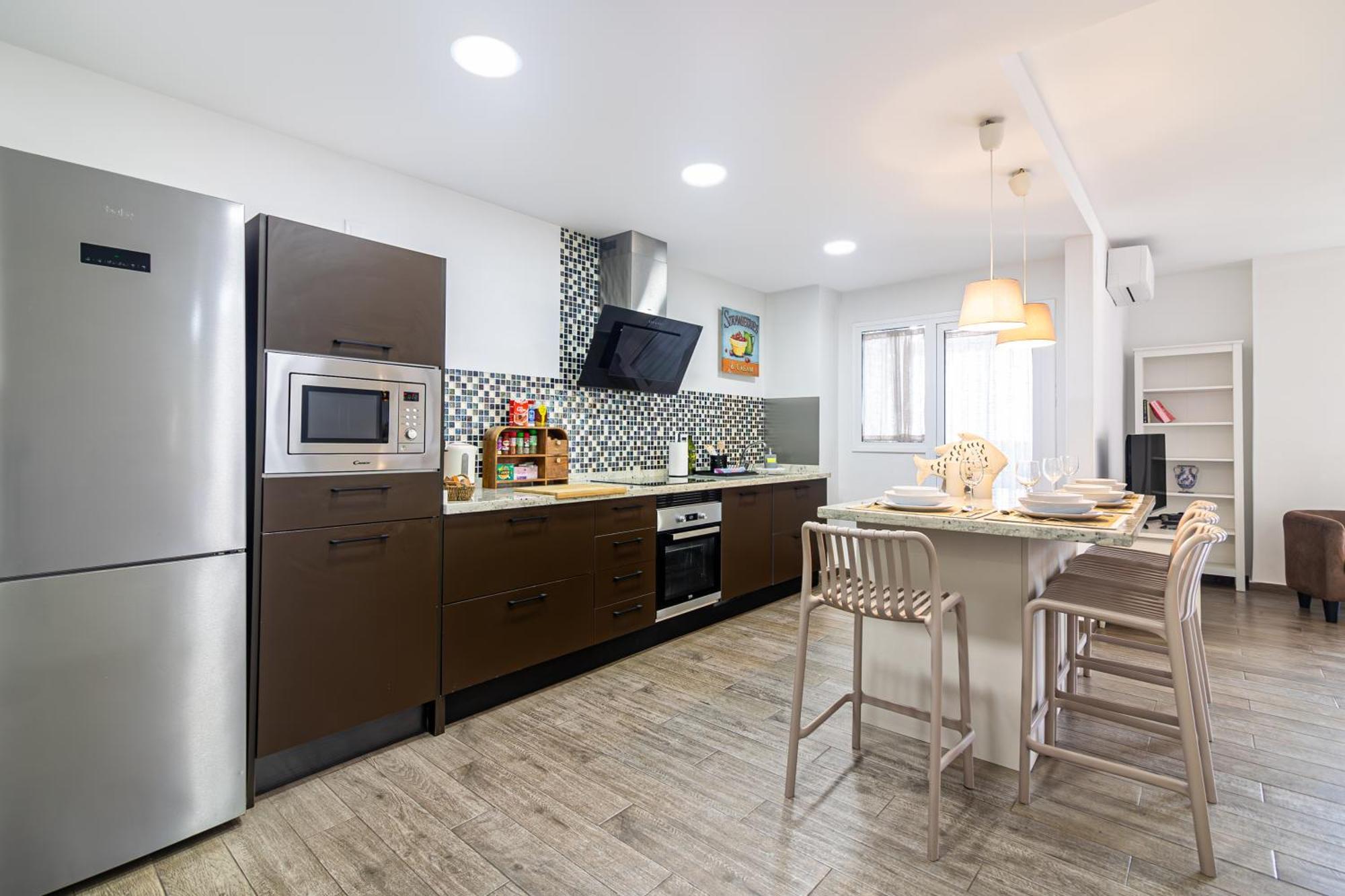 Center Flat & Terrace Lejlighed