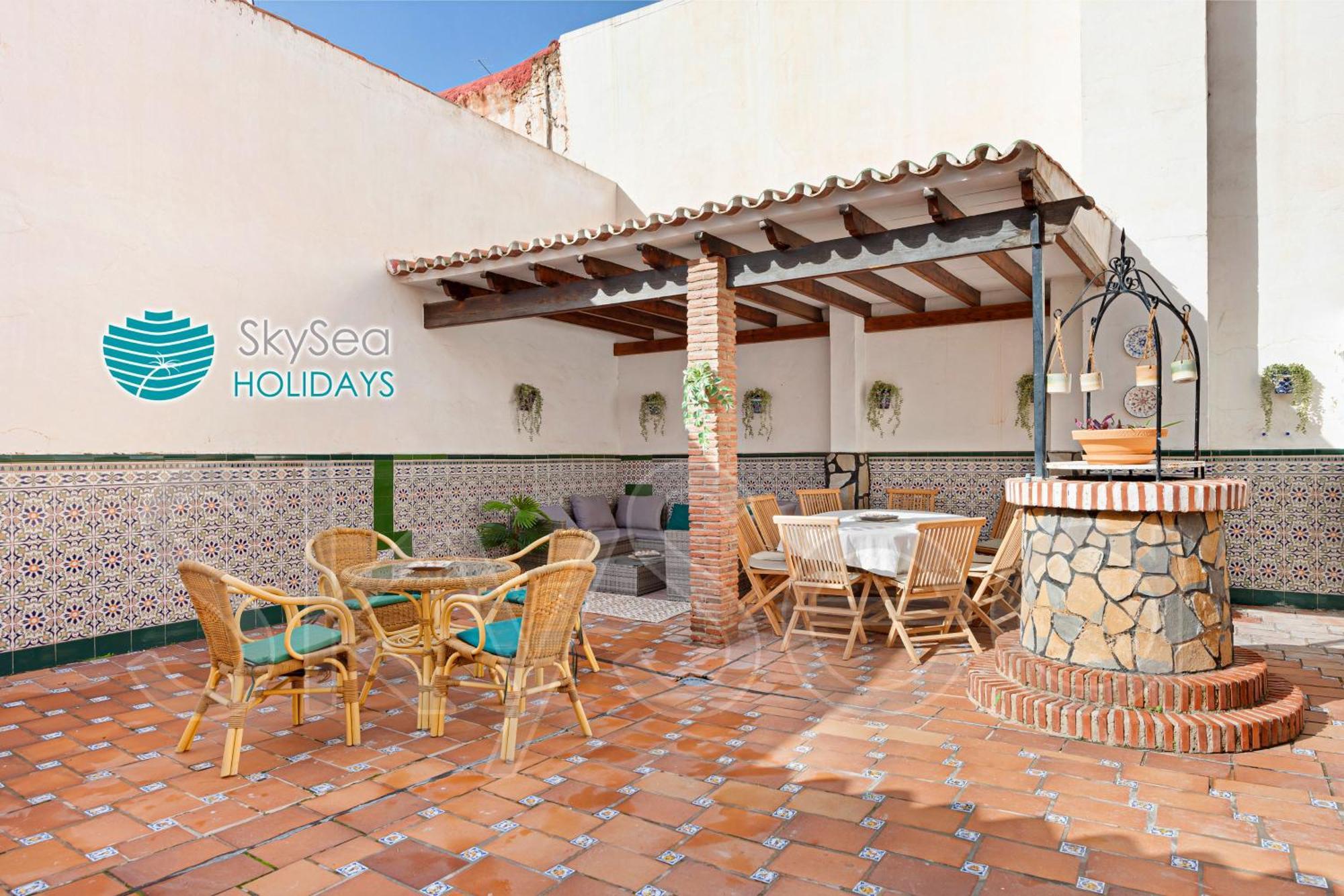 Casa Tipica Malaguena Con Patio En El Centro Сasa de vacaciones