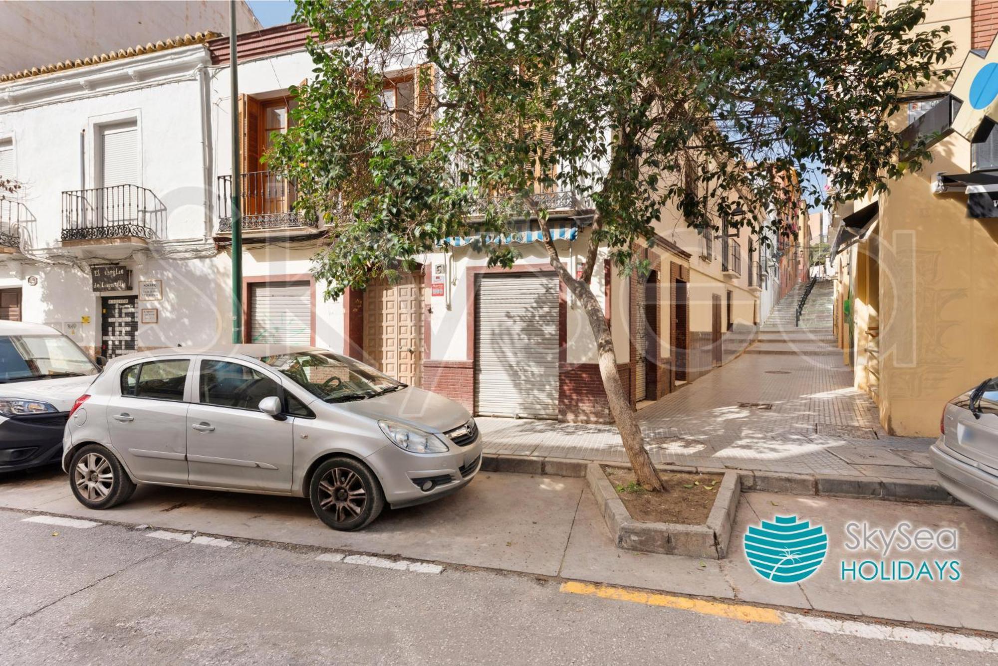 Casa Tipica Malaguena Con Patio En El Centro Сasa de vacaciones