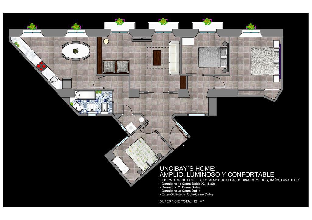 Uncibays Lägenhet Málaga
